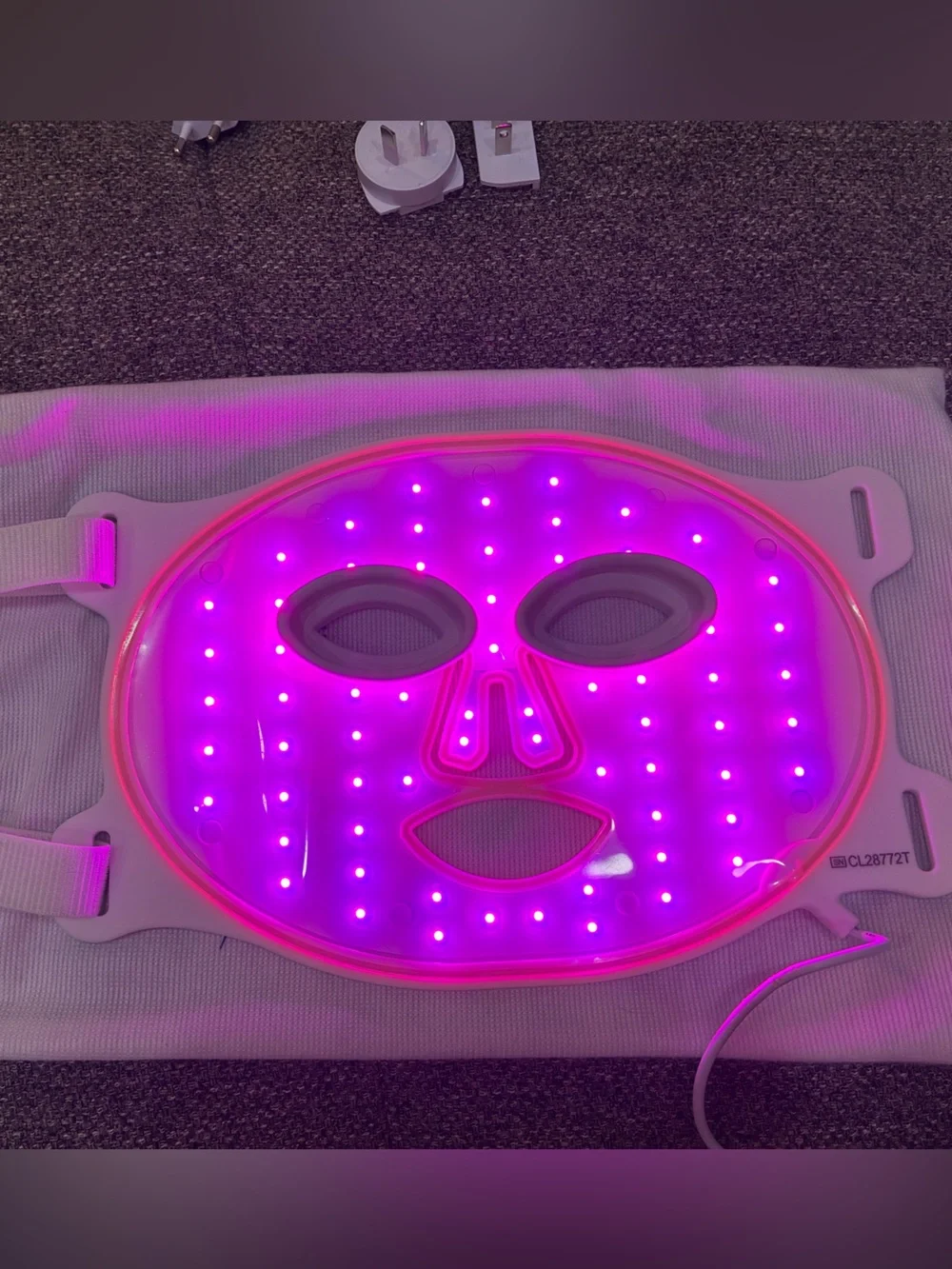 Omnilux Clear red light mask